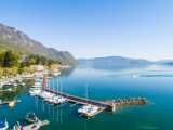 Le lac du Bourget, en Auvergne-Rhône-Alpes