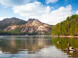 Le lac de l'Ospedale, en Corse-du-Sud